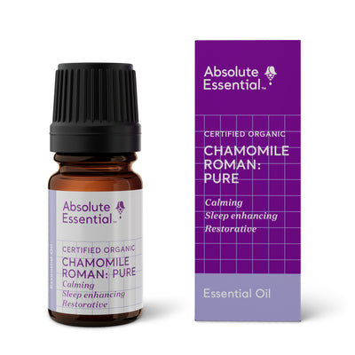 A supplement container of Chamomile Roman: Pure by Absolute Essential