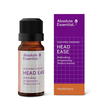 A supplement container of Head Ease 10ml by Absolute Essential