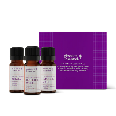 A supplement container of Immunity Essentials by Absolute Essential