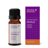 A supplement container of Inhale 10ml by Absolute Essential