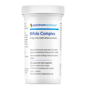 A supplement container of Bifido Complex by SpectrumCeuticals
