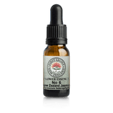 Supplement facts for No. 06 - New Zealand Jasmine (Perseverance) 10ml listing ingredients including Jasmine Oil