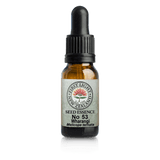 A supplement container of No. 53 - Wharangi (Non-Judgement) 10ml by First Light Flower Essences