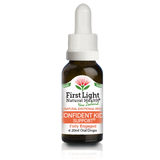A supplement container of Confident Kids Support (Fully Engaged) 20ml by First Light Natural Health