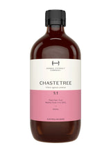 A supplement container of Chaste Tree 1:1 by Herbal Extract Company