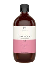 A supplement container of Graviola 1:2 by Herbal Extract Company