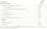 Supplement facts for Intestamine