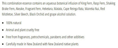 Supplement facts for Disaster Relief 10ml listing ingredients including Grape Extract