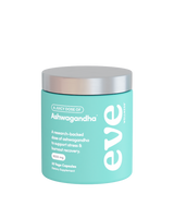 A supplement container of A Juicy Dose of Ashwaganda by Eve