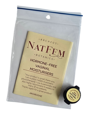 A supplement container of Super-Soothing Sample (25pack) by Archeus NatFem Botanics