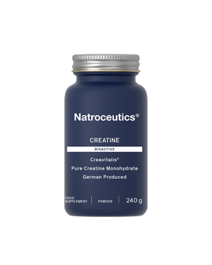 A supplement container of Creatine Bioactive by Natroceutics