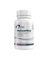 A supplement container of MellowMind by Designs for Health