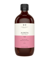 A supplement container of Albizia 1:2 by Herbal Extract Company