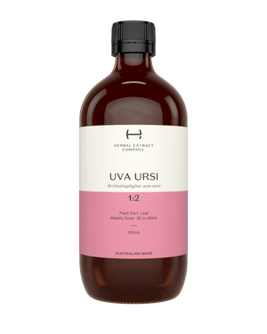 A supplement container of Uva Ursi 1:2 by Herbal Extract Company