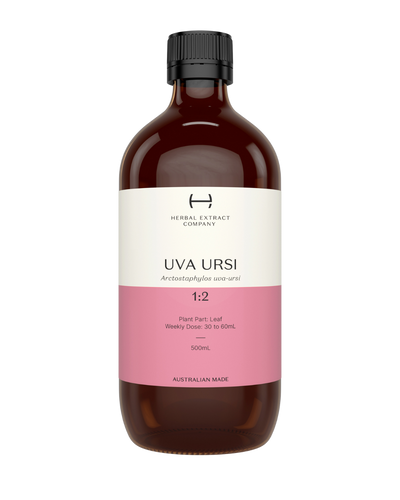 A supplement container of Uva Ursi 1:2 by Herbal Extract Company