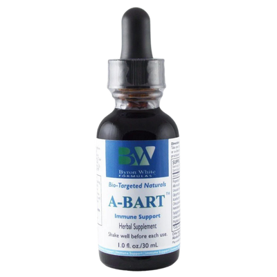 A supplement container of A-BART by Byron White Formulas