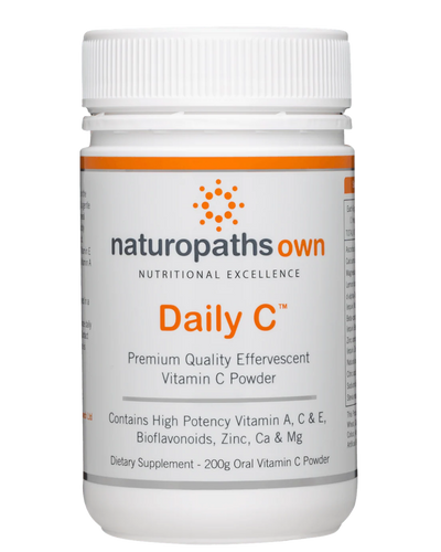 A supplement container of Daily C by Naturopathsown