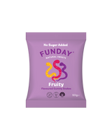 A supplement container of Fruity Gummy Snakes by Funday Natural Sweets