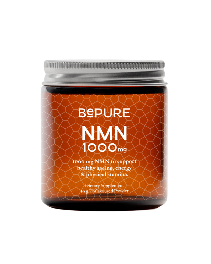 A supplement container of NMN by Be Pure