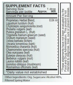 Supplement facts for A-CPN
