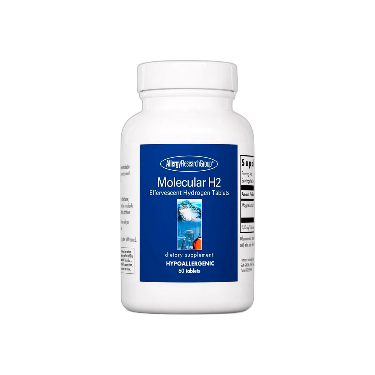 Molecular H2 Effervescent Hydrogen Tablets