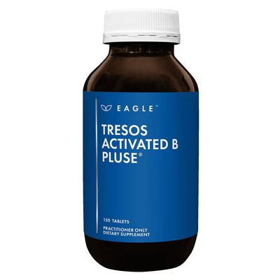 A Supplement container with the name Teresos Activated B Pluse (150 Tabs) by Eagle.