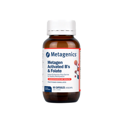 Metagen Activated B's & Folate (previously known as Metagen Methyl-Active)