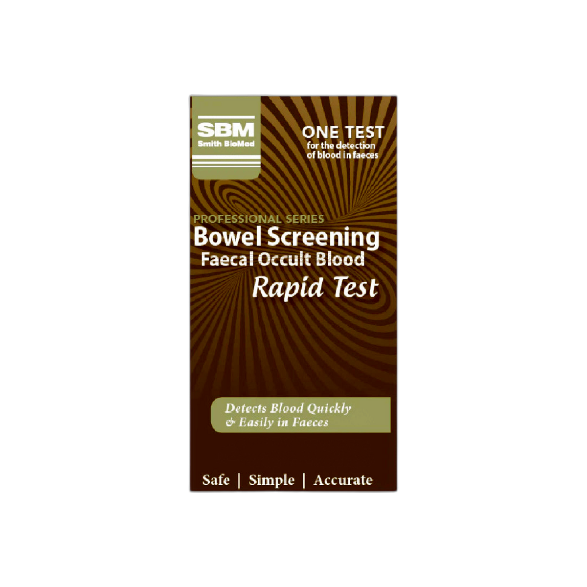 Bowel Screening Faecal Occult Blood Rapid Test