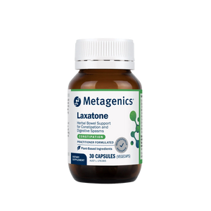 A supplement called Laxatone by Metagenics.