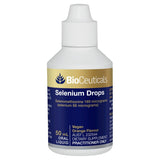 BioCeuticals product image blue and gold of Selenium drops 50ml.