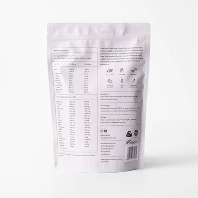 Image of Mitchells Nutrition bone broth powder 500g contents 

Grass fed & new zealand bone broth protein 100%, Aspartic Acid, Threonine, serine, glutamic acid, proline,, glycine, alanine, valine, Isoleucine, leucine, tyrosine, phenylalanine, histidine, lysine, arginine, taurine, hydroxyproline, cystenine, methionine