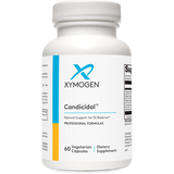 A Supplement container with the name Candicidal  by Xymogen.