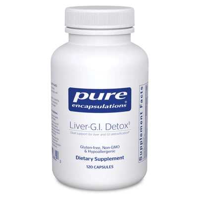 A supplement called Liver-G.I Detox by Pure Encapsulations.