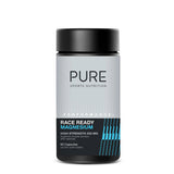 A Supplement container with the name Pure Performance + Race Ready Magnesium by Pure Sports Nutrition.