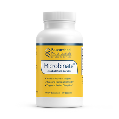 A supplement called Microbinate by Researched Nutritionals.