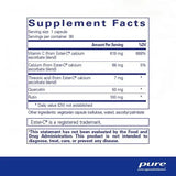 Text describing the Ingredients: Vitamin C, Calcium, Threonic acid, Quercetin, Rutin.
