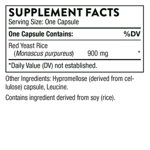 Ingredients: Red Yeast Rice (Monascus purpureus)