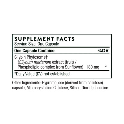 Ingredients: Silybin Phytosome.
