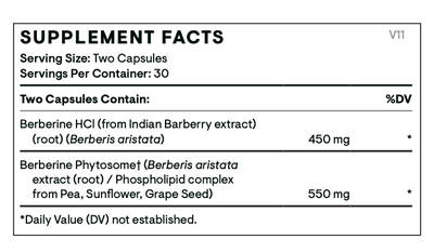 Table of content, thorne berberine 1000mg, berberine HCL 450 mg, berberine photosome 550mg, Berberine HCI, Indian Barberry Extract, Berberis Aristatam Berberis aristata, Phospholipid complex