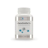 Image of a white supplement bottle that says rn labs inflamasoothe trio anti-inflammatory support formula 60 capsules 