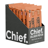 A Box of 12 Supplement bars (Hazelnut Brownie) by Chief Nutrition