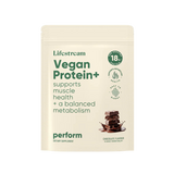A Supplement Pouch with the name Vegan Protein + (Chocolate Flavour) by LifeSteam