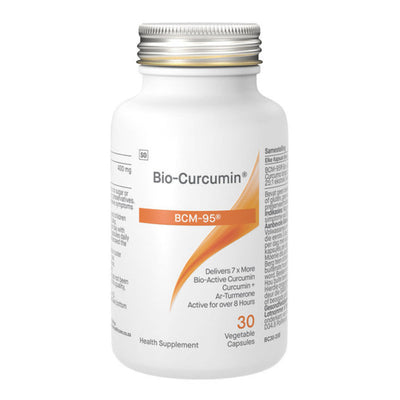 Image of bio curcumin BCM -95 Delivers 7x more Bio-ctive curcumin curcumin+ Ar-Turmerone active for over 8 hours 30 vegetable capsules health supplement 