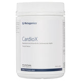 A Supplement container with the name CardioX (400grams) by Metagenics.