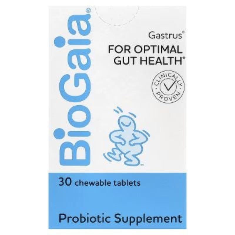 A Supplement box with the name BioGaia Gastrus by Bio-Practica