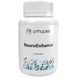 A Supplement container with the name NeuroEnhance by Orthoplex White