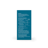 Image of the supplement nutritional information: Broccoli Powder (Brassica Oleracea L) Chlorophyte Microalgae (Tettaselmis Chuil, Capsule Shell (hydroxypropyl methylcellulose), Microcrystalline cellulose and magnesium stearate.