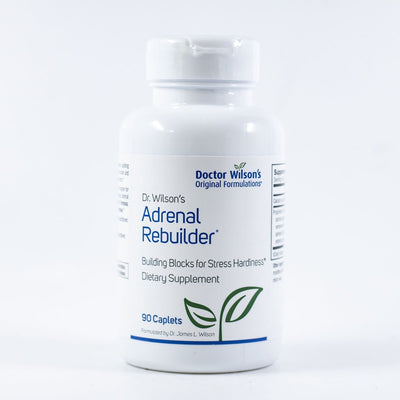 An image of a supplement called Adrenal Rebuilder by Doctor Wilsons