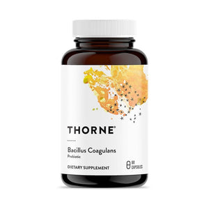 A Supplement container with the name Bacillus Coagulans by Thorne.